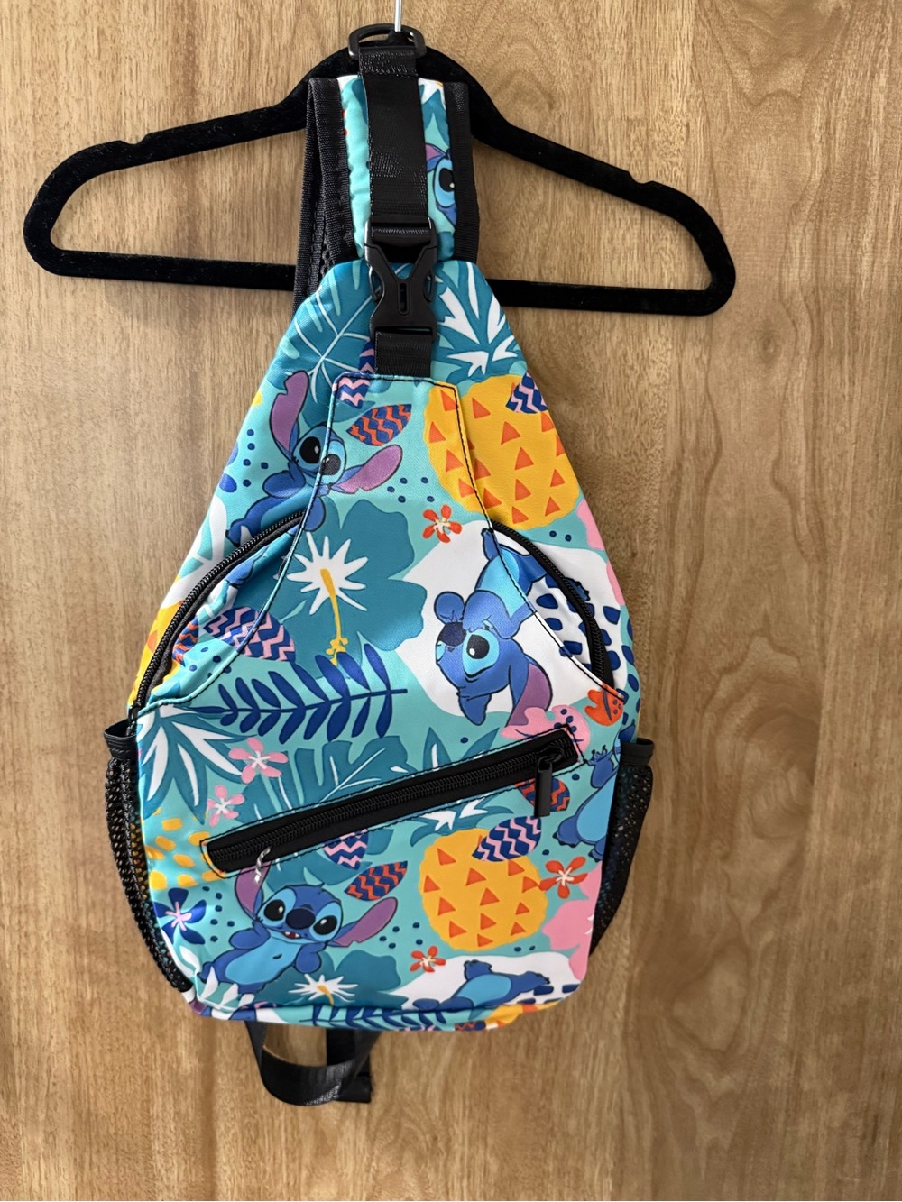 Unisex Sling Bag,Stitch Crossbody Sling Backpack